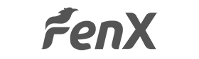 FenX small black and white logo