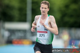 3. Rang an den Schweizermeisterschaften 2016 über 10'000m für Marcel Berni